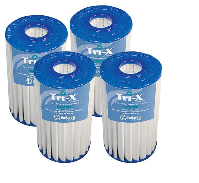 HotSpring Spa Filters Tri-X HighLife 4-Pack #73250