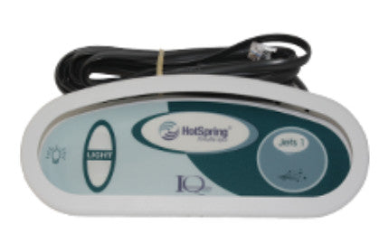 HotSpring Spa Highlife AUX PANEL, 3-BUTTON TEAL 00-03  #71904