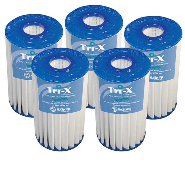 HotSpring Spa Filters Tri-X HighLife 5-Pack   #73250