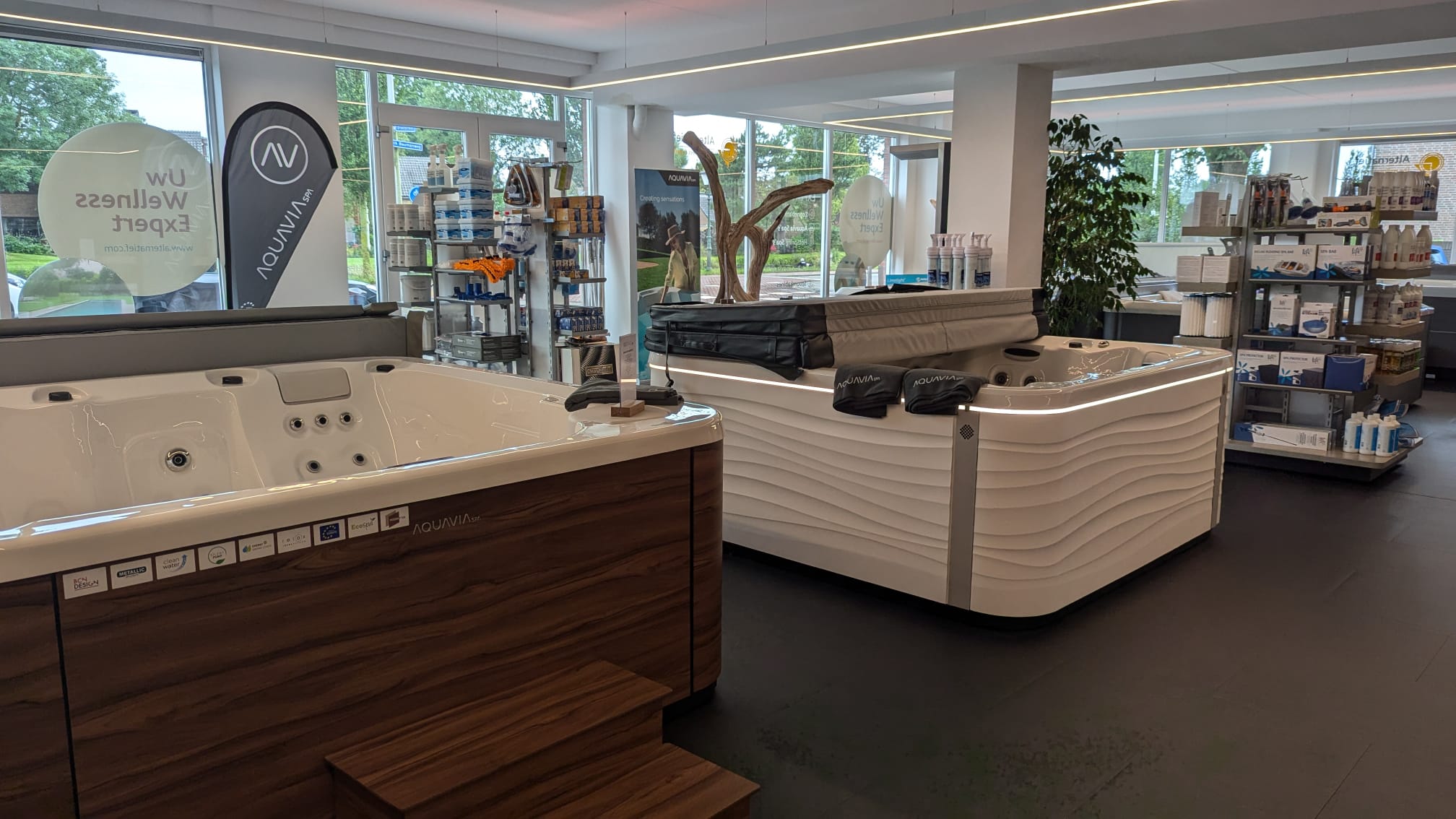 500 m² showroom