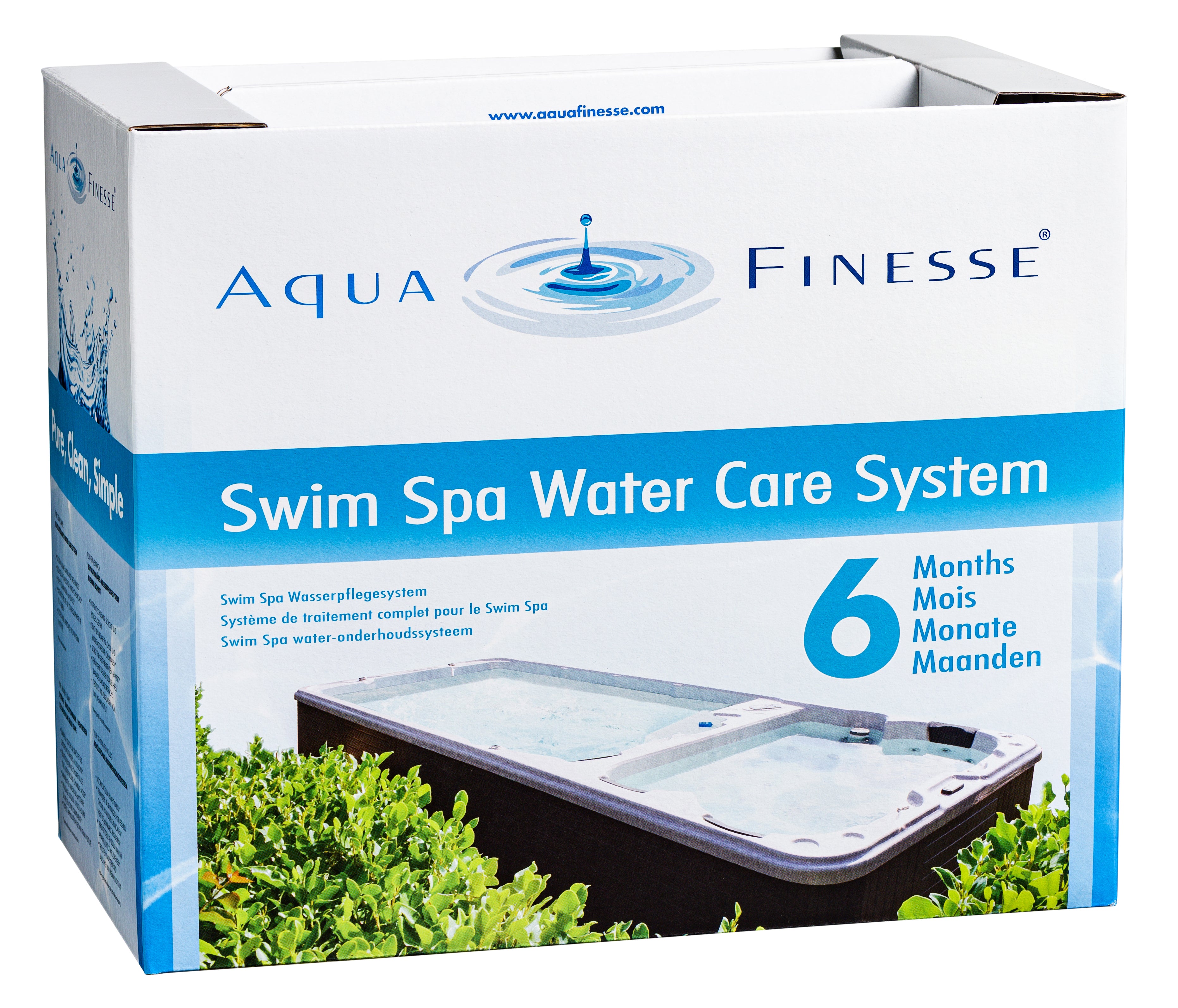 AquaFinesse pakket voor SwimSpa
