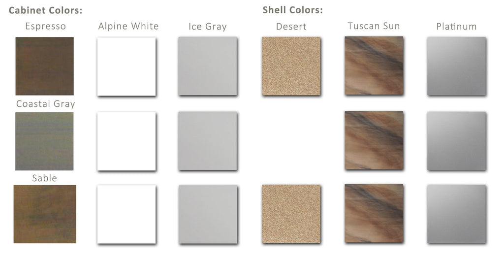 Hot Spring Limelight Collection Shell Colors HotSpring Limelight Beam